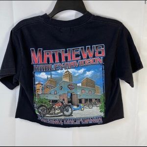 Harley Davidson crop top